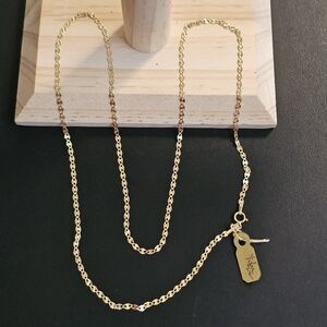 14k Gold Necklace 22 Inch